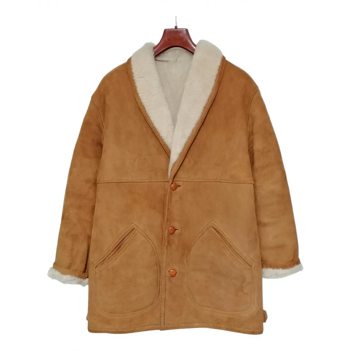 Shearling coat Burberry - Vintage