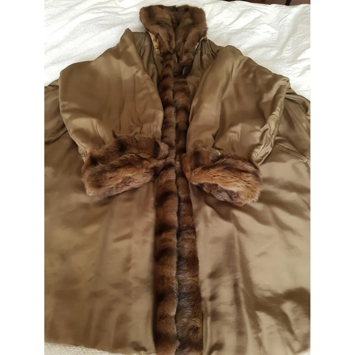 Silk coat Fendi - Vintage