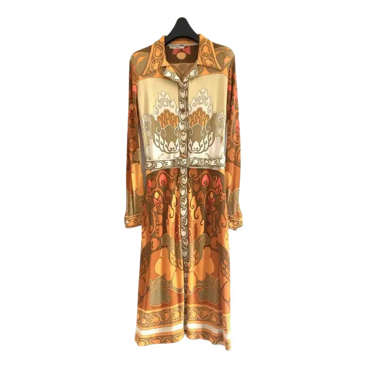 Silk maxi dress Leonard - Vintage