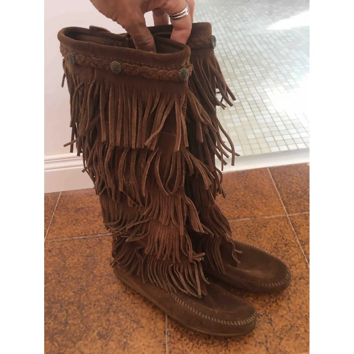 Buy Minnetonka Cowboy boots online