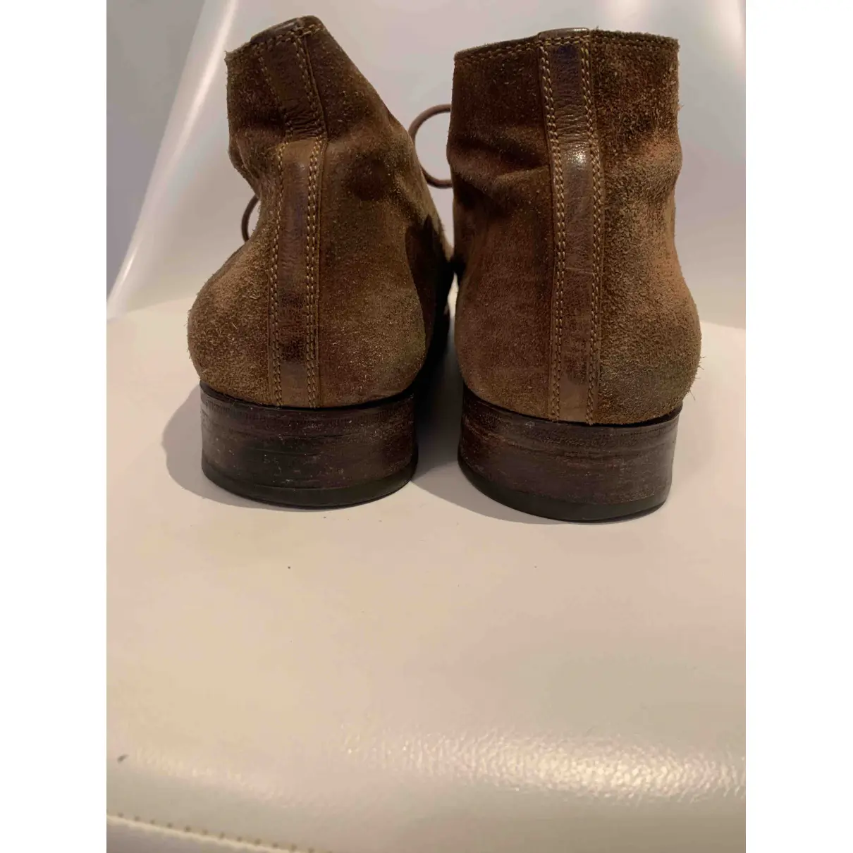 Camel Suede Boots N.D.C. Made by Hand