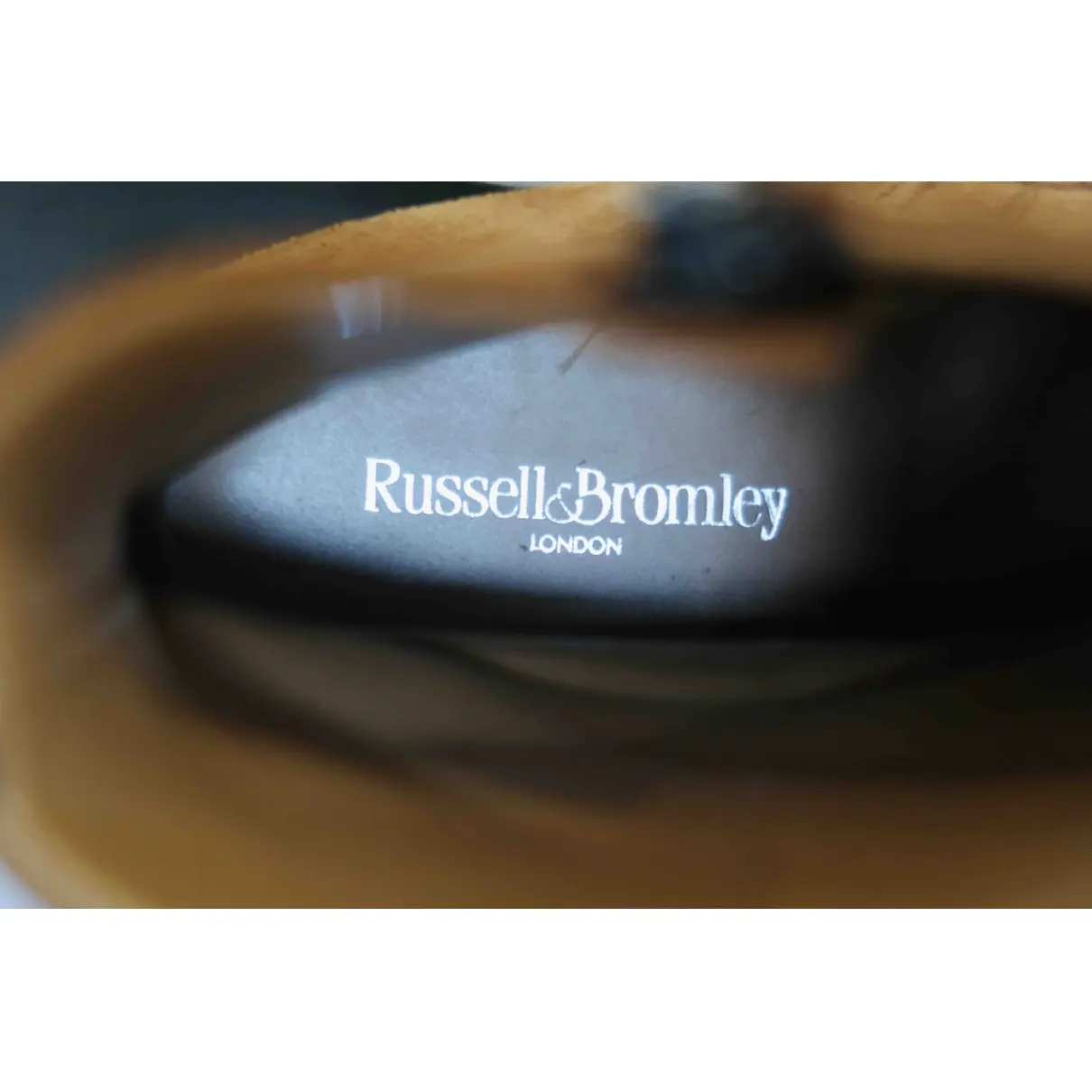 Buy Russell & Bromley Camel Suede Boots online