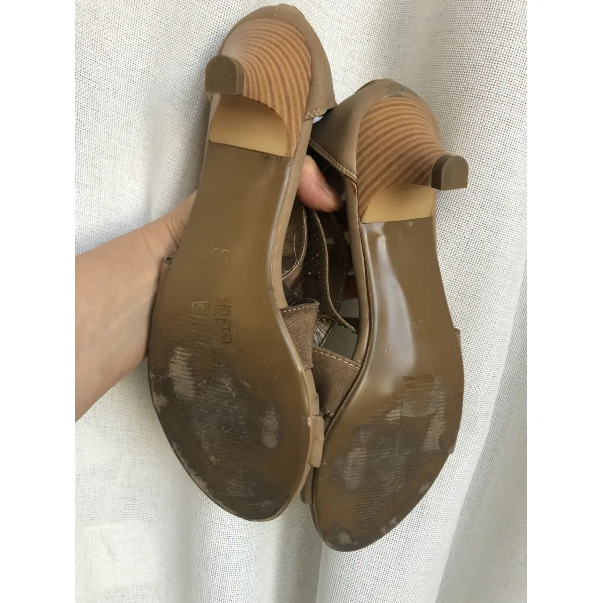 Vegan leather sandals Janessa Leone