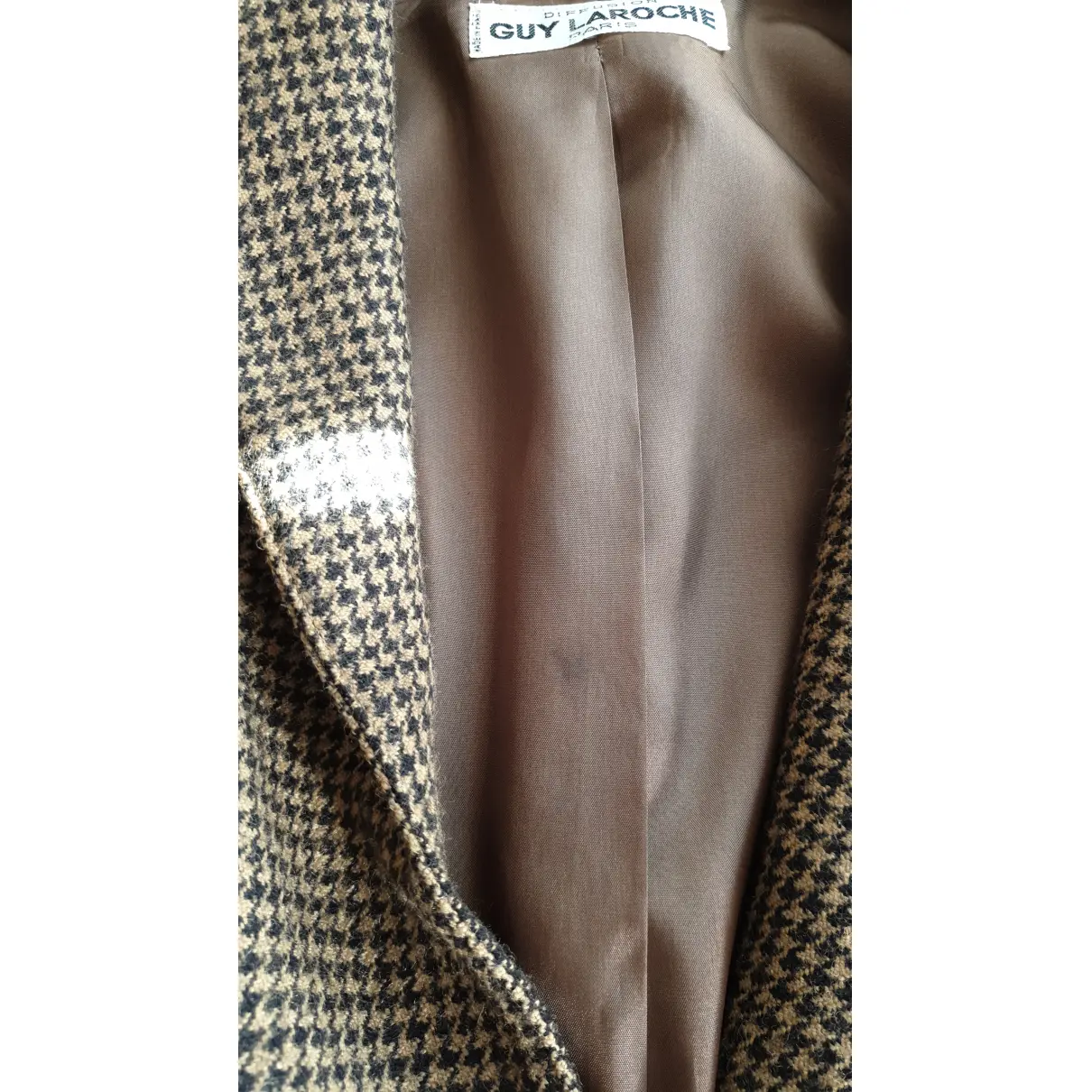 Wool suit jacket Guy Laroche - Vintage