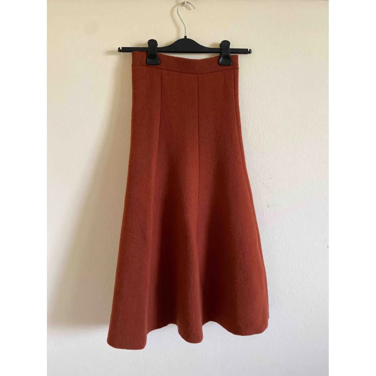 Buy Joseph Wool mid-length skirt online