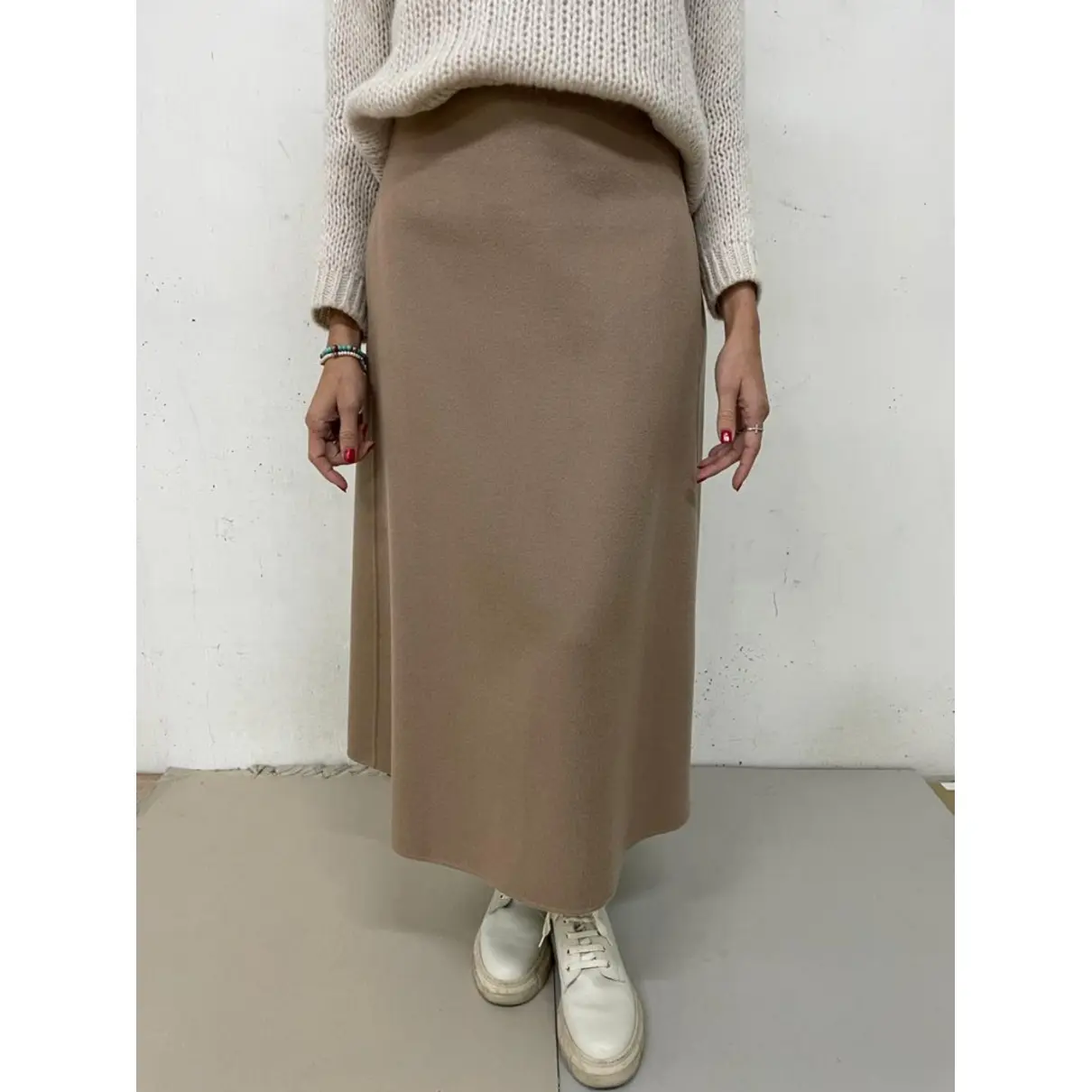 Wool mid-length skirt Max Mara 'S