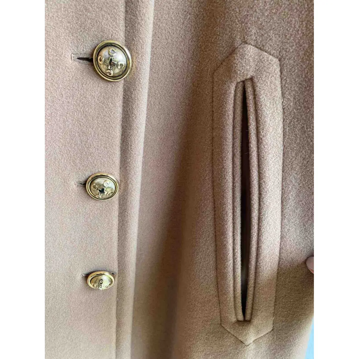 Wool coat Moschino Cheap And Chic - Vintage