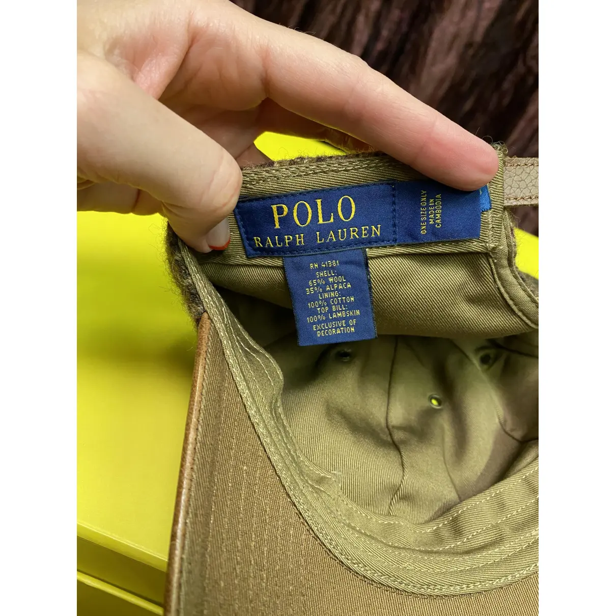 Wool hat Polo Ralph Lauren