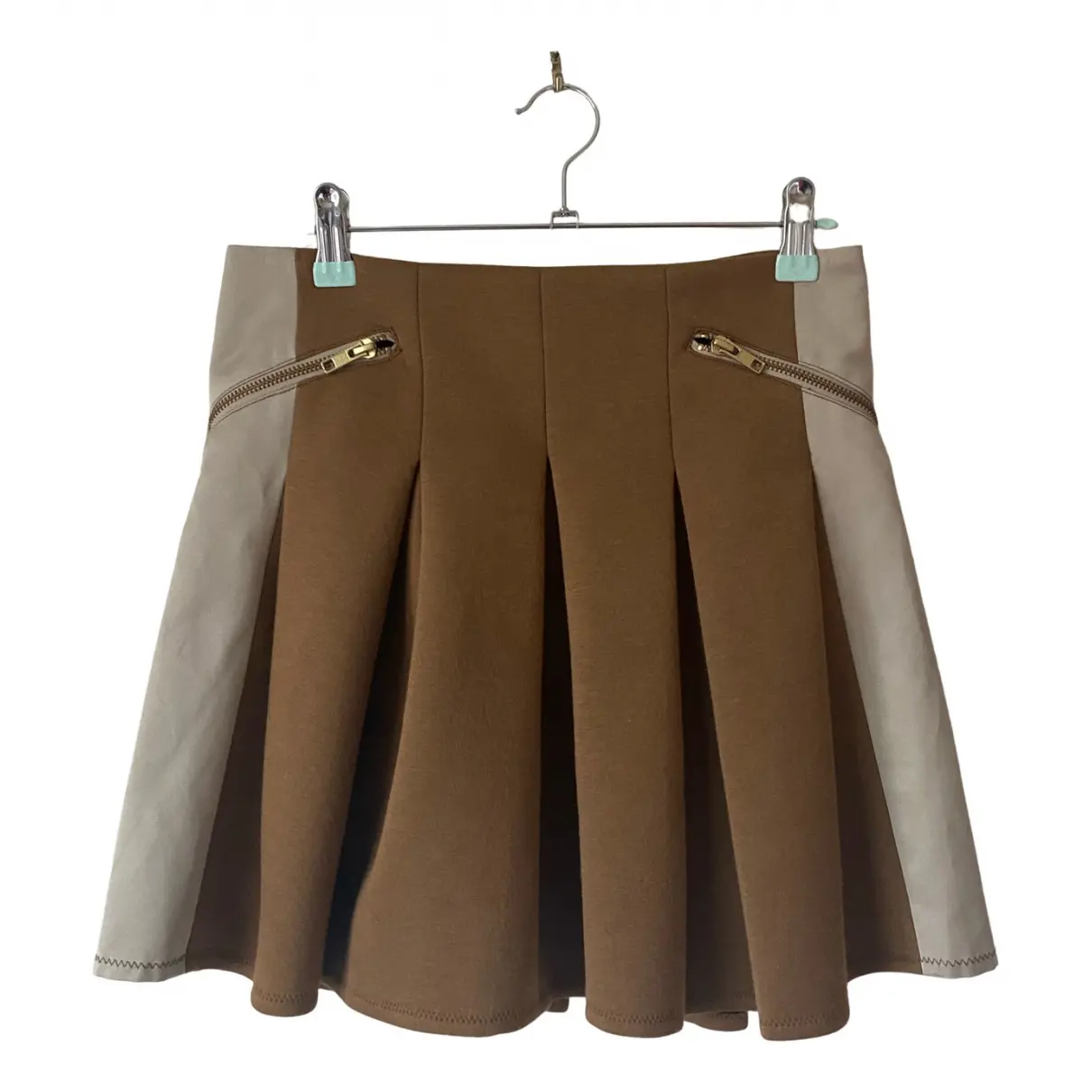 Wool mini skirt The Kooples