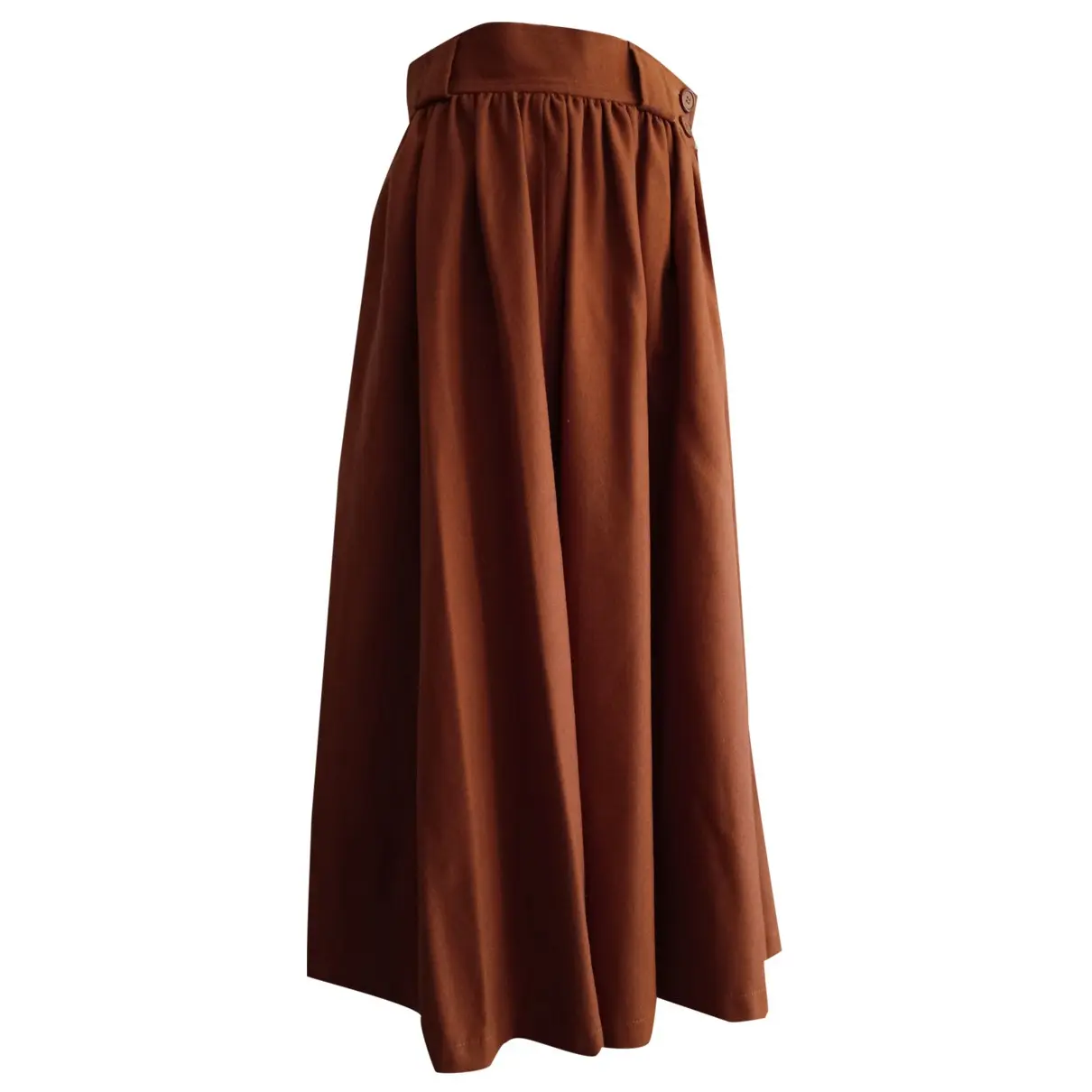 Wool maxi skirt Yves Saint Laurent