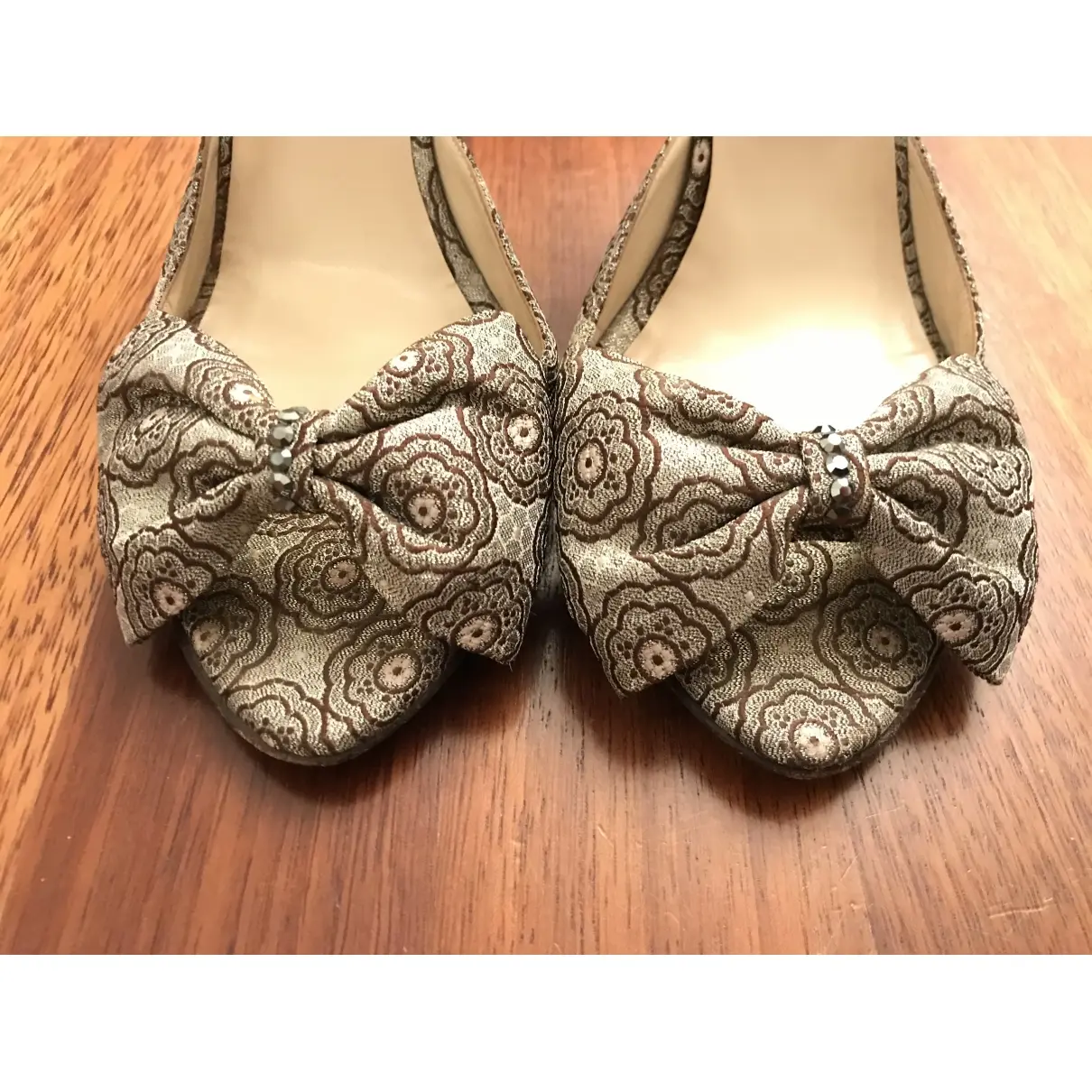 Jimmy Choo Cloth heels for sale - Vintage