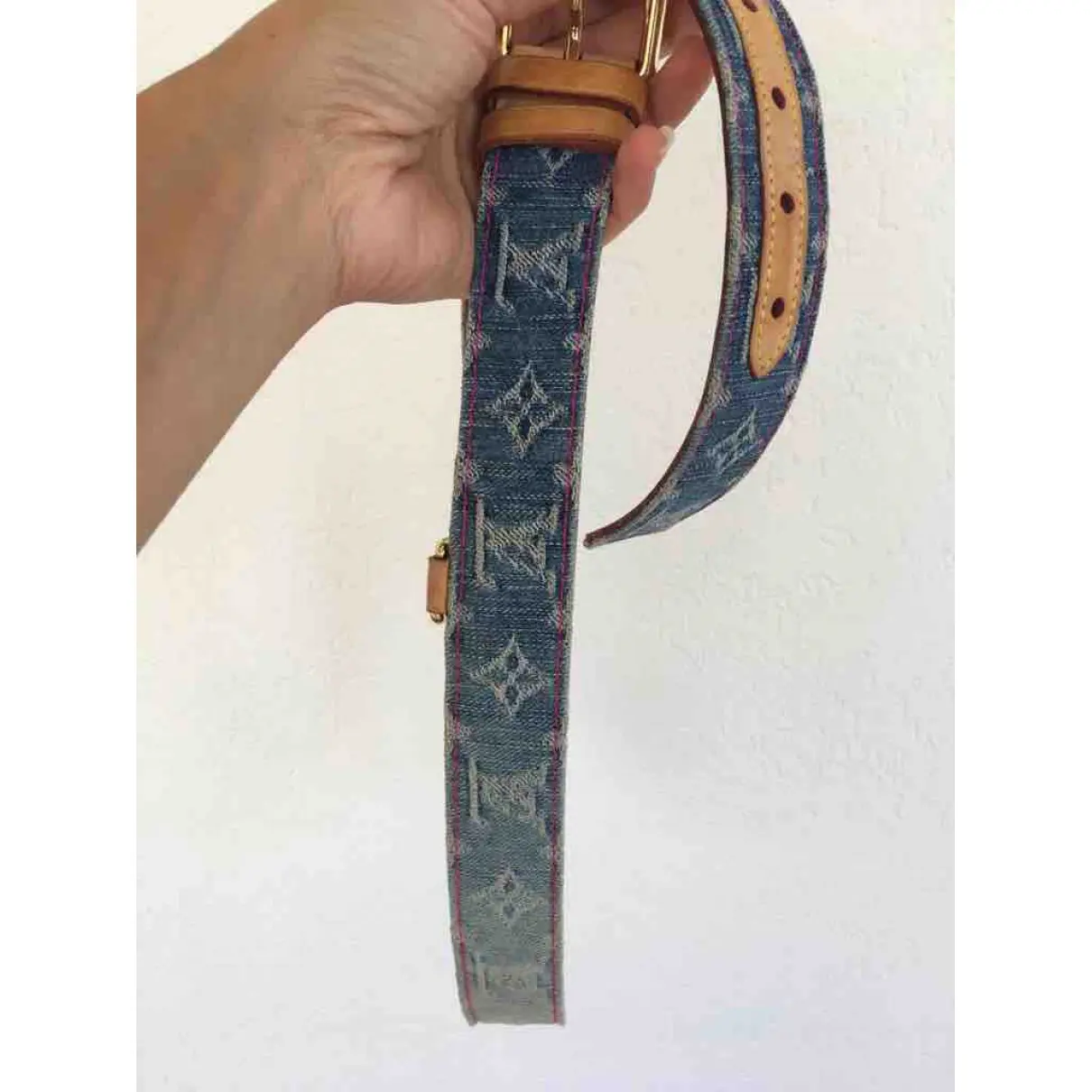 Cloth belt Louis Vuitton - Vintage