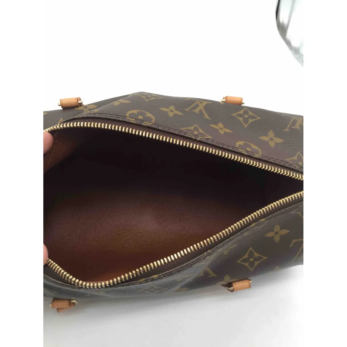 Papillon cloth handbag Louis Vuitton - Vintage