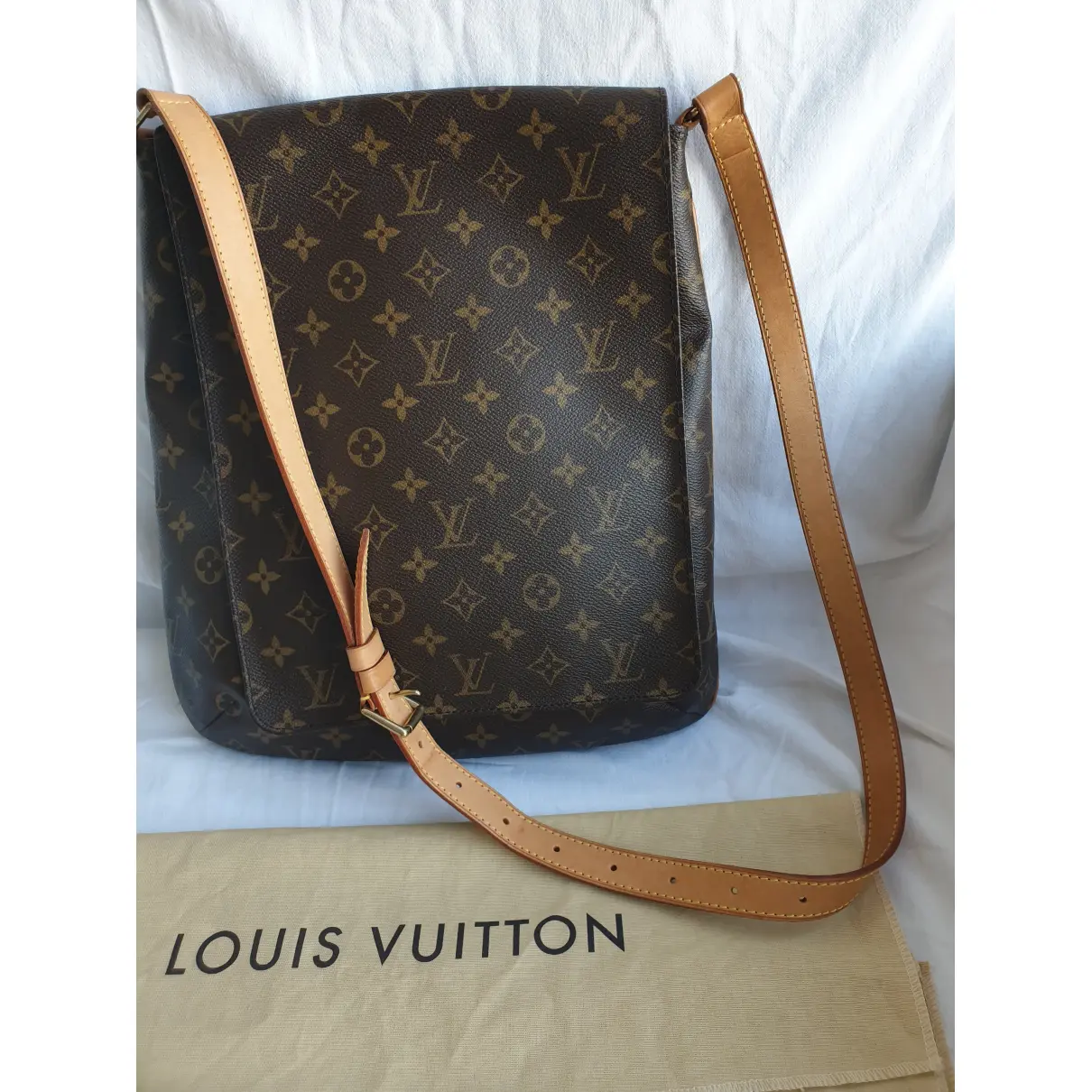 Salsa cloth crossbody bag Louis Vuitton - Vintage