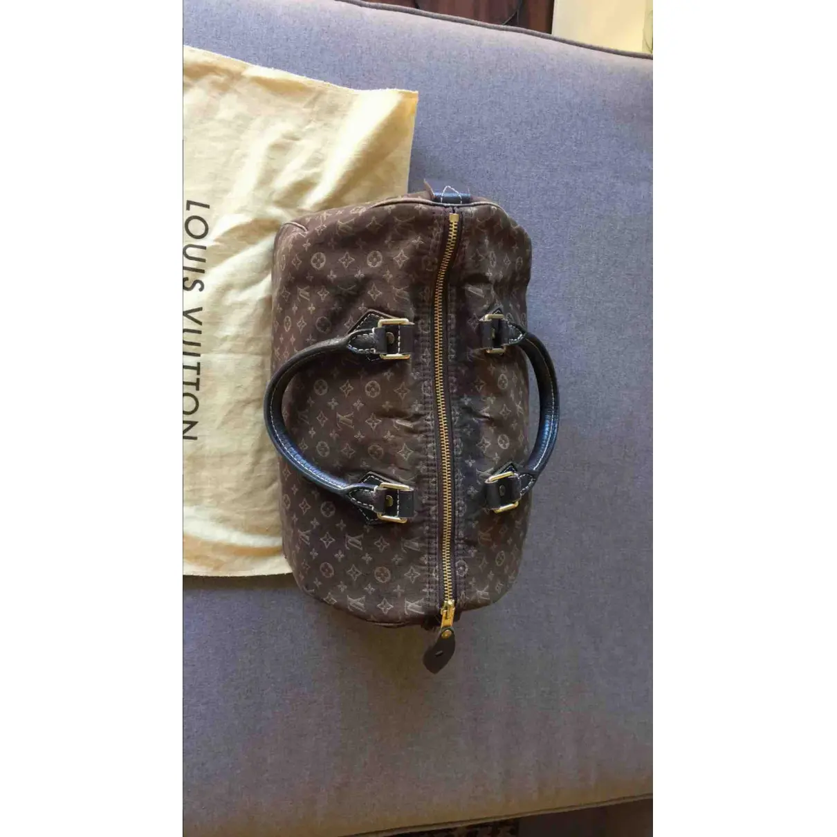 Buy Louis Vuitton Speedy cloth satchel online