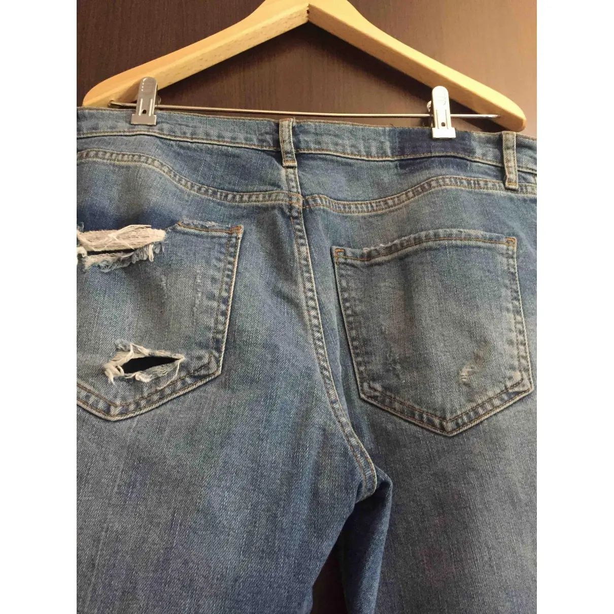 Buy Zara Cotton - elasthane Jeans online
