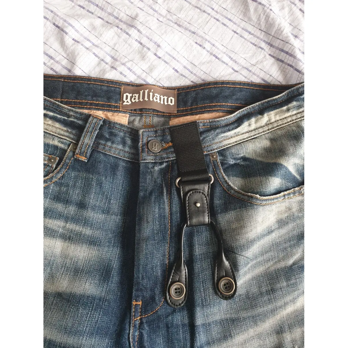 Luxury Galliano Jeans Men