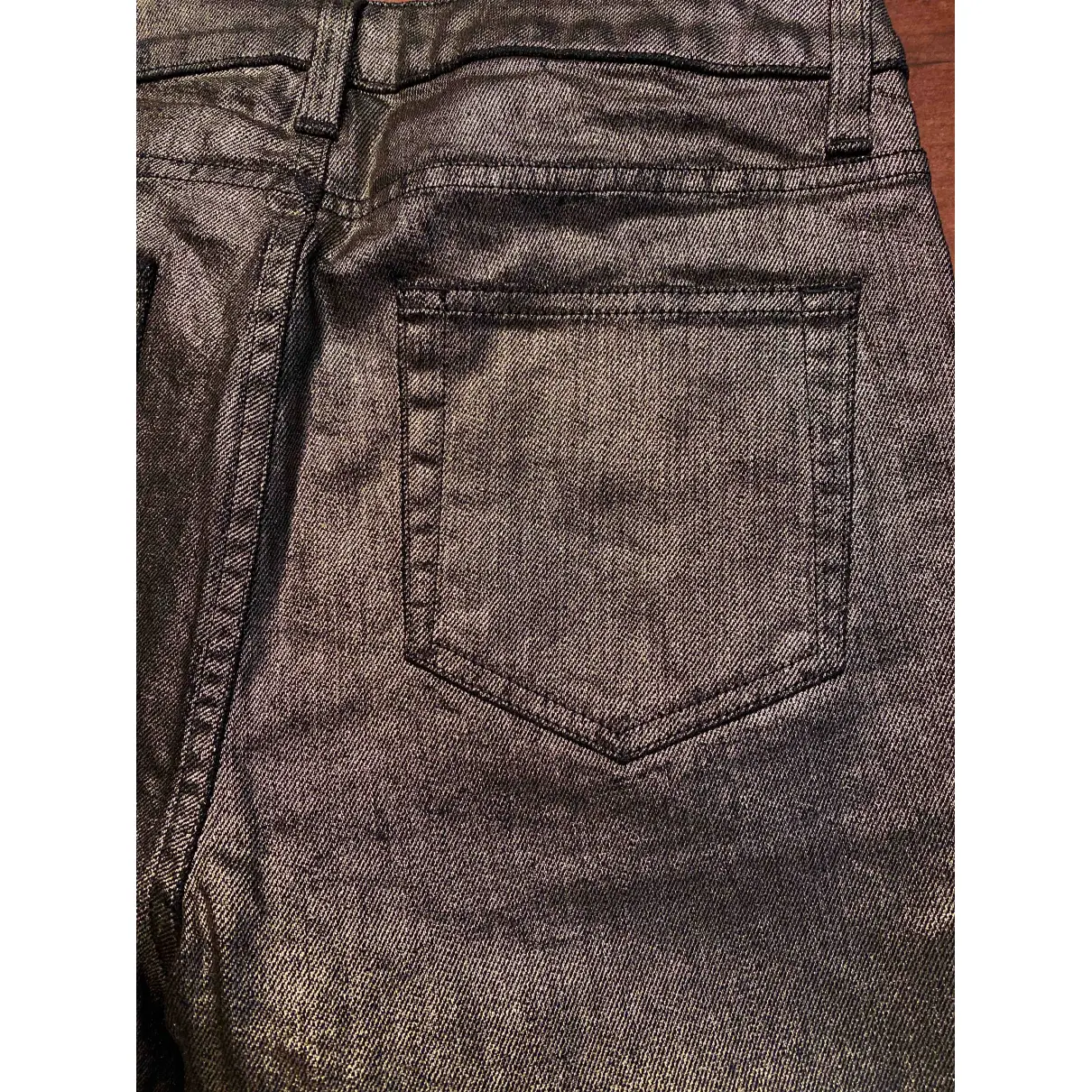 Cotton Jeans Saint Laurent