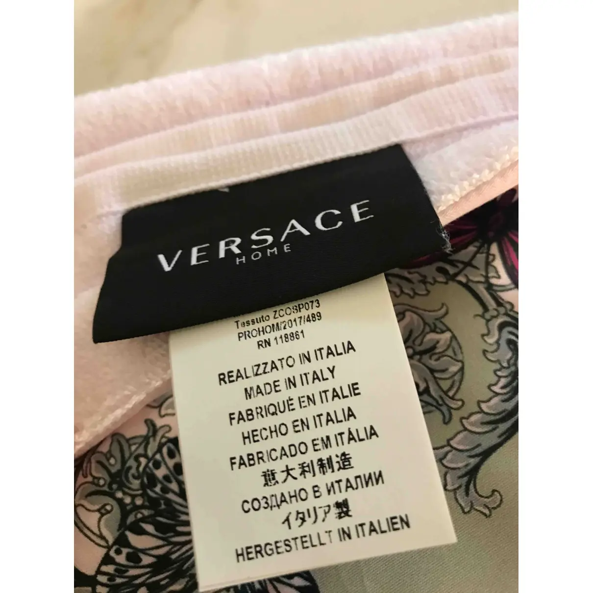Luxury Versace Textiles Life & Living
