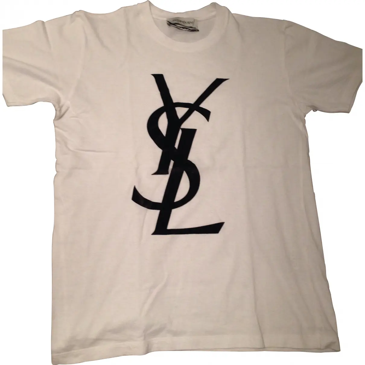 WHITE YSL T-SHIRT Yves Saint Laurent