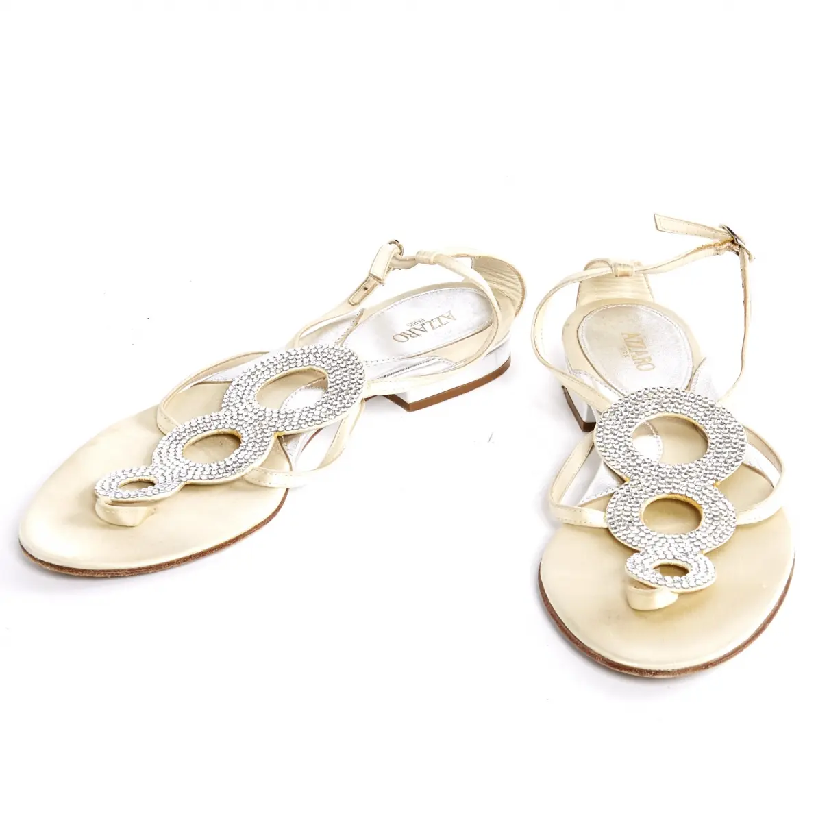 Azzaro Cloth sandals for sale