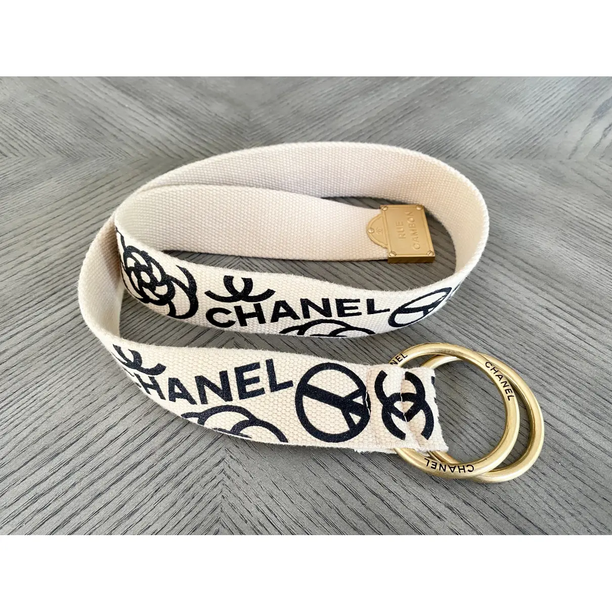 Cloth belt Chanel