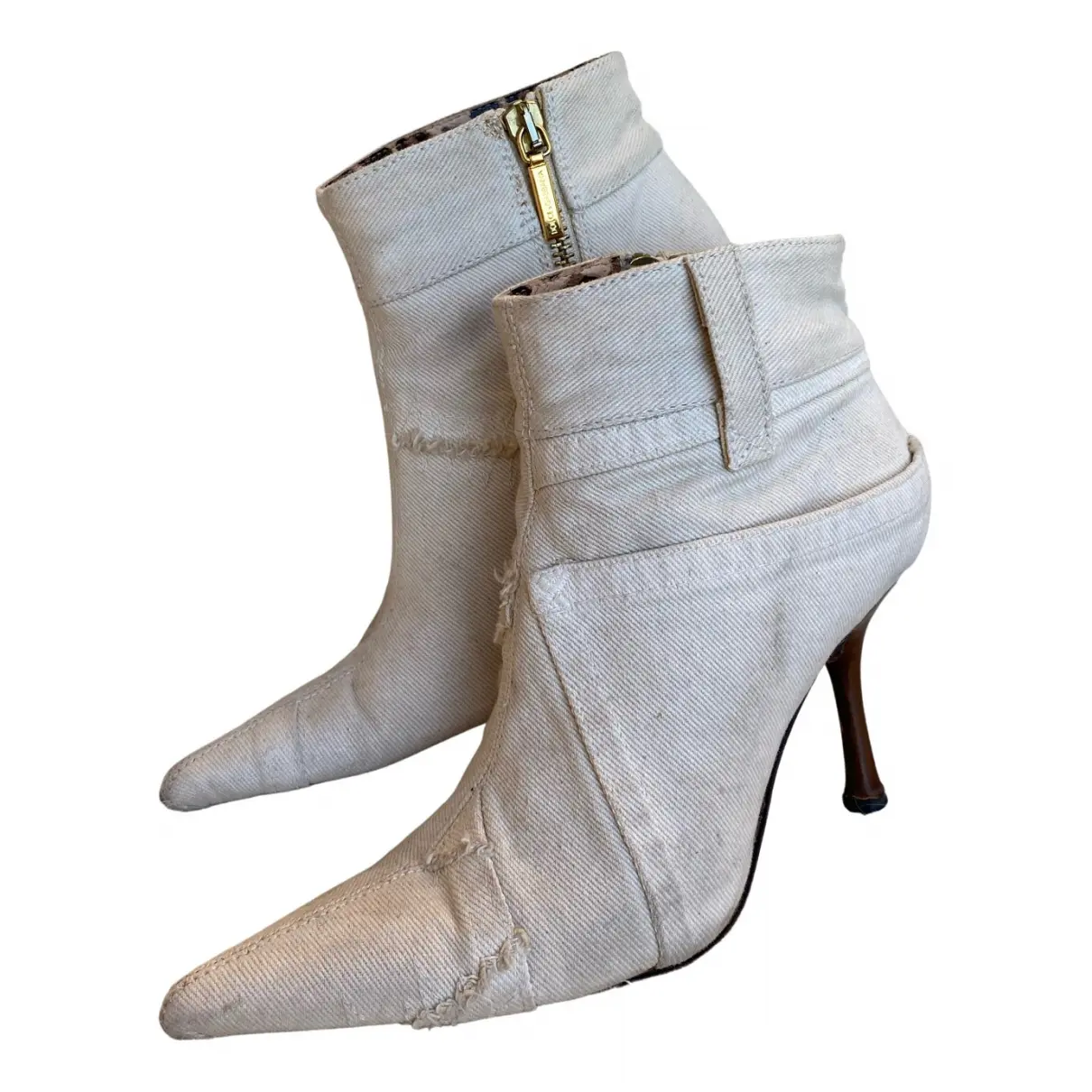 Cloth ankle boots Dolce & Gabbana