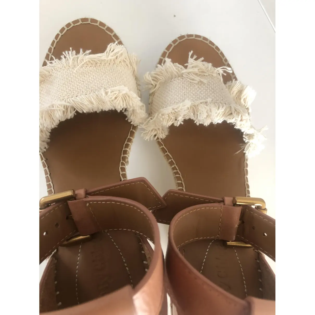 Cloth sandals See by Chloé