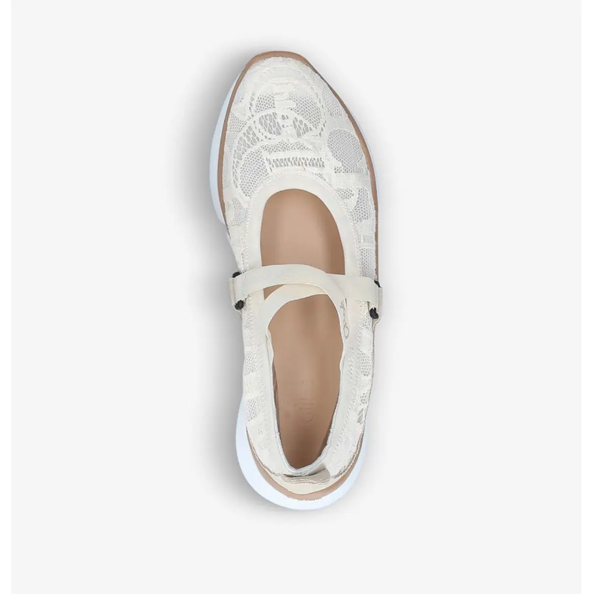 Buy Chloé Sonnie cloth trainers online
