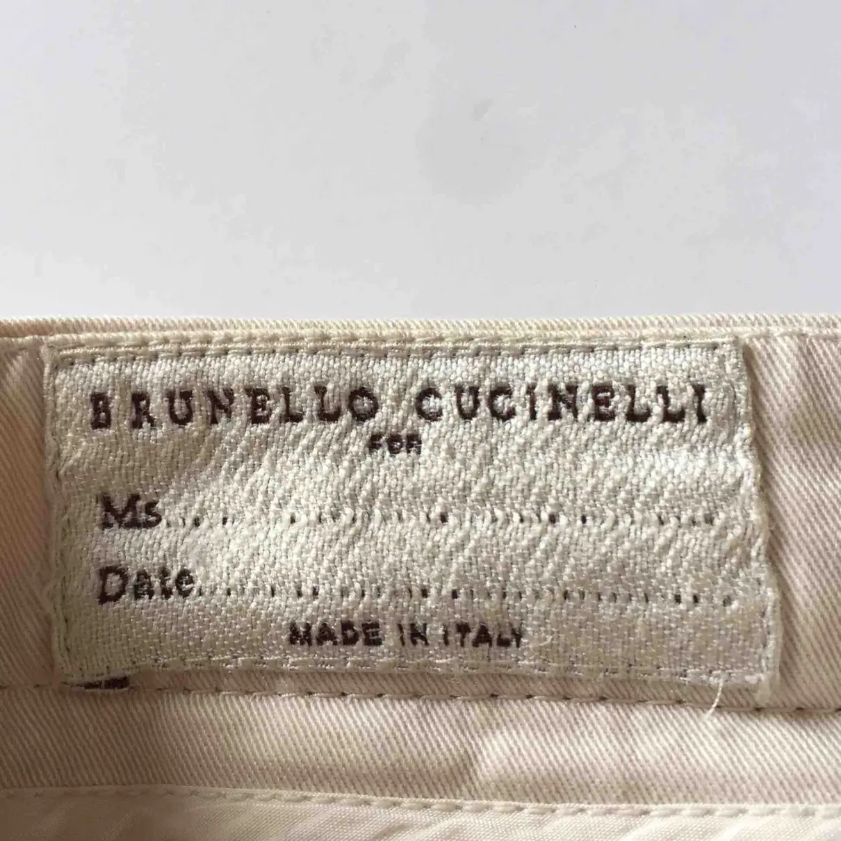 Luxury Brunello Cucinelli Jeans Women
