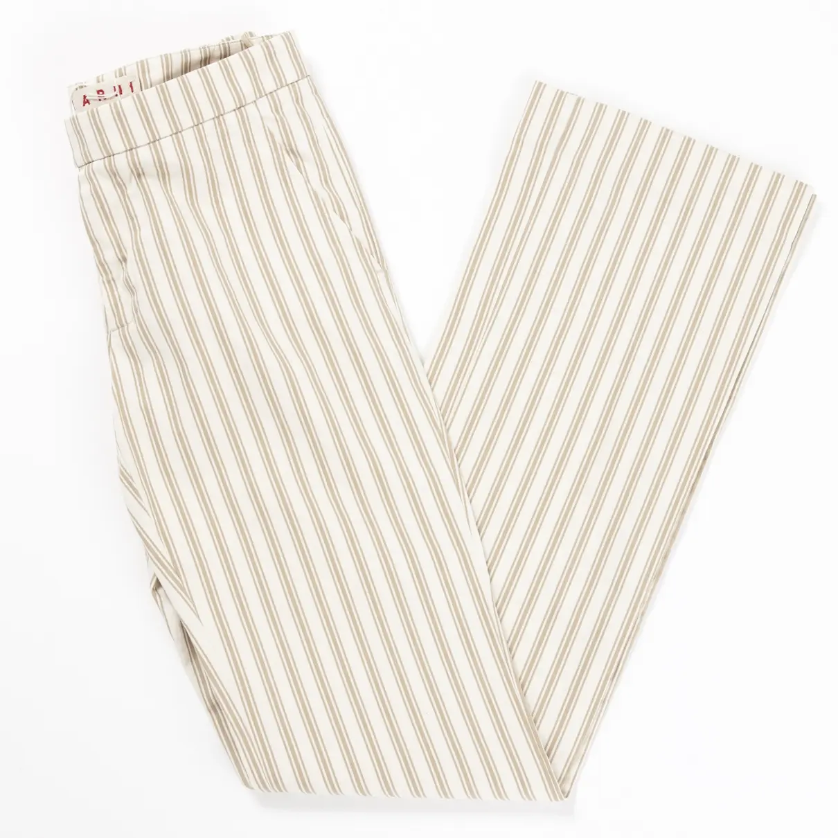Buy Marni Ecru Cotton Trousers online