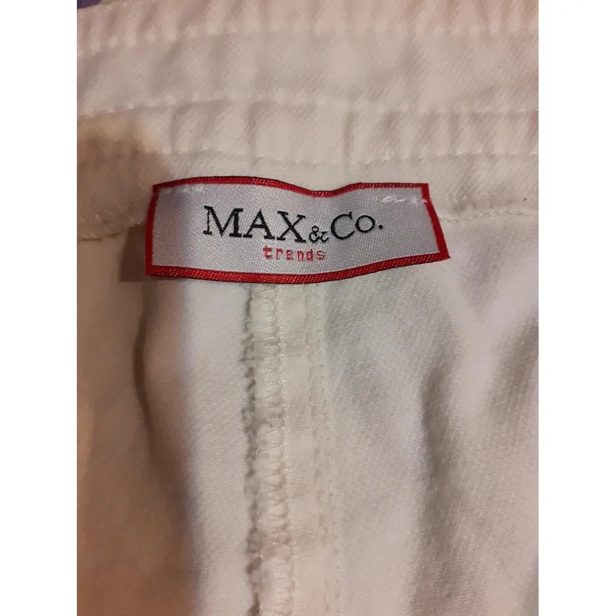 Straight pants Max & Co