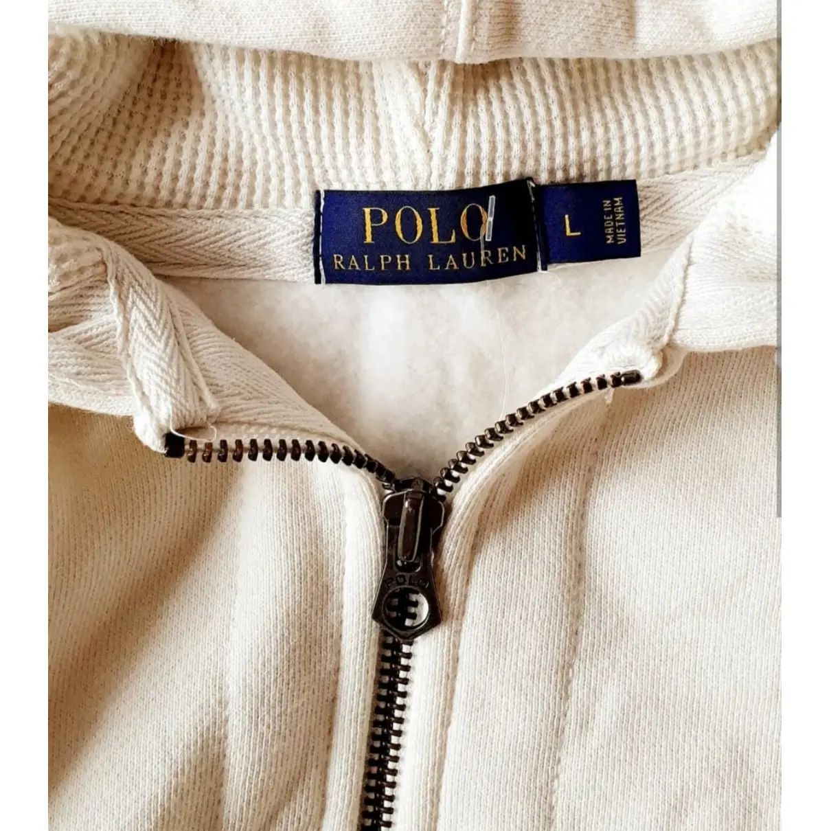 Buy Polo Ralph Lauren Ecru Cotton Knitwear & Sweatshirt online