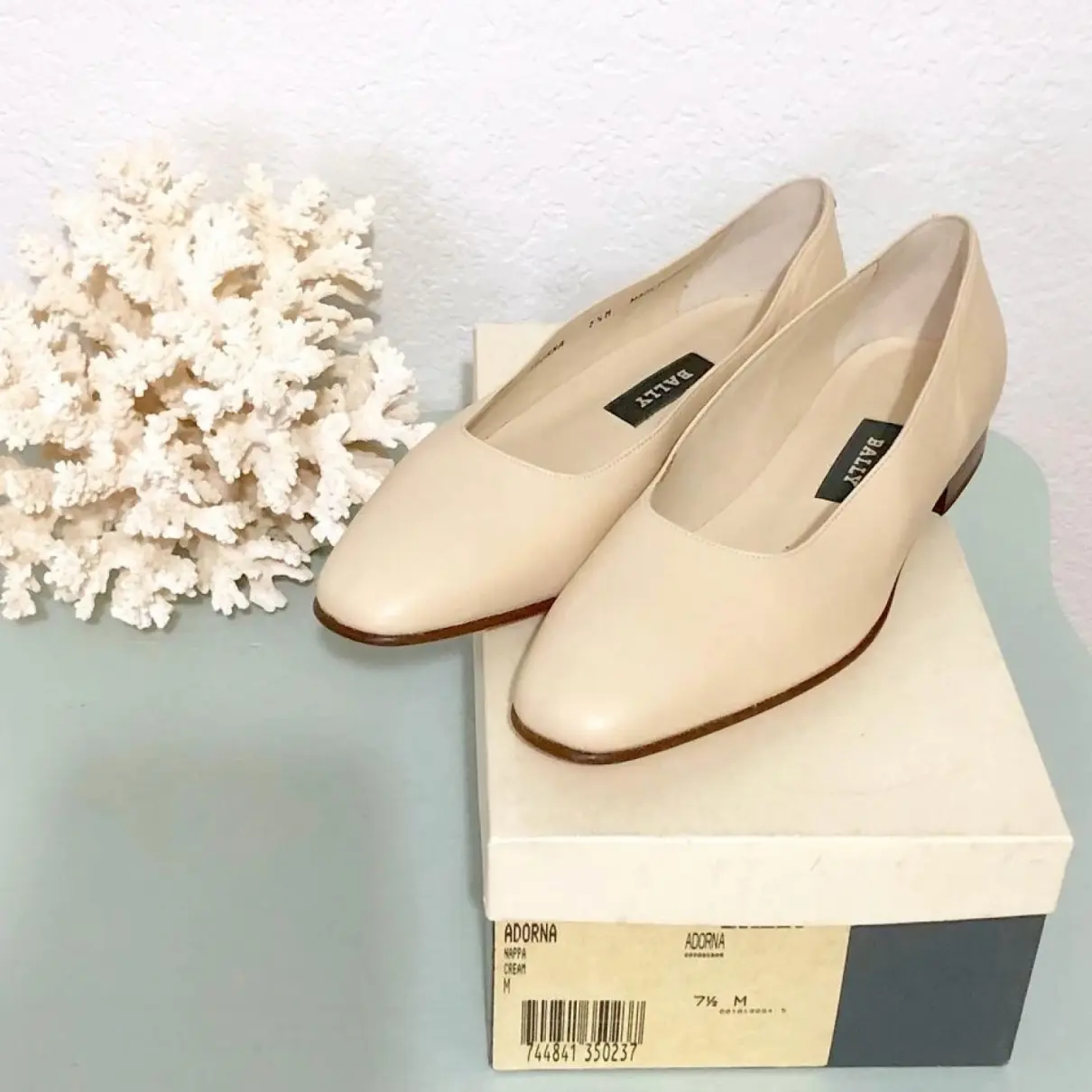 Bally Leather ballet flats for sale - Vintage