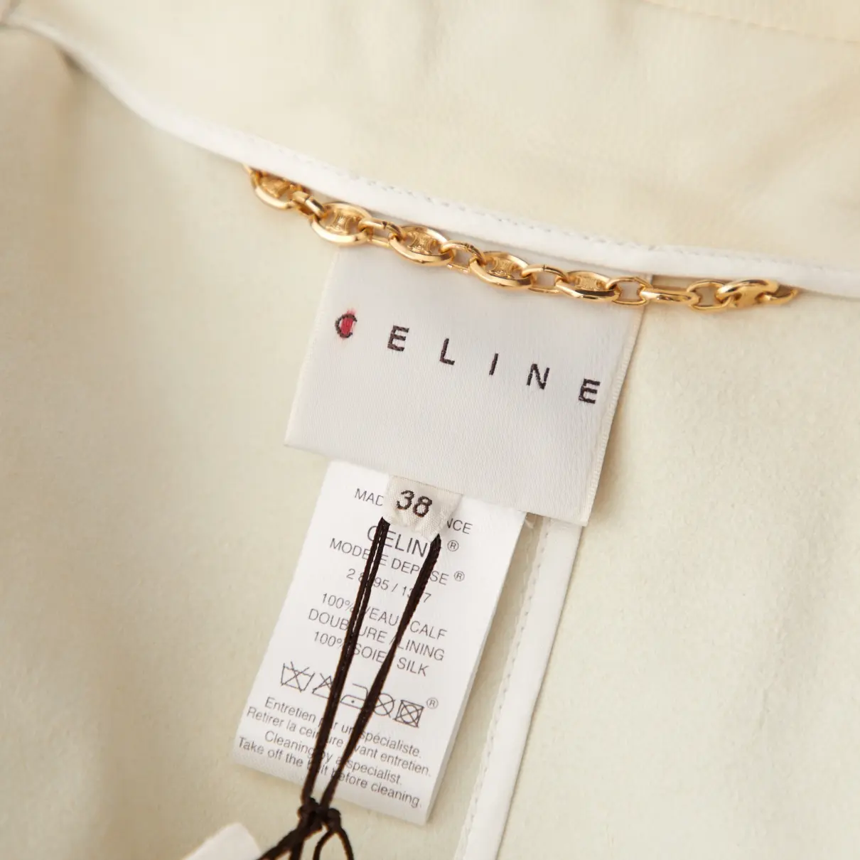 Buy Celine Leather trench coat online
