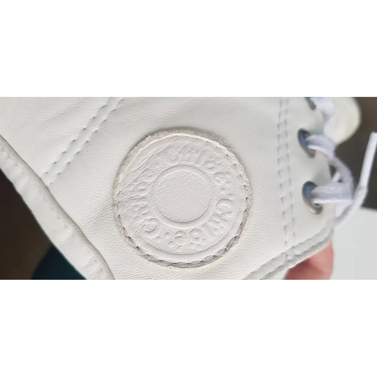 Leather trainers Chloé