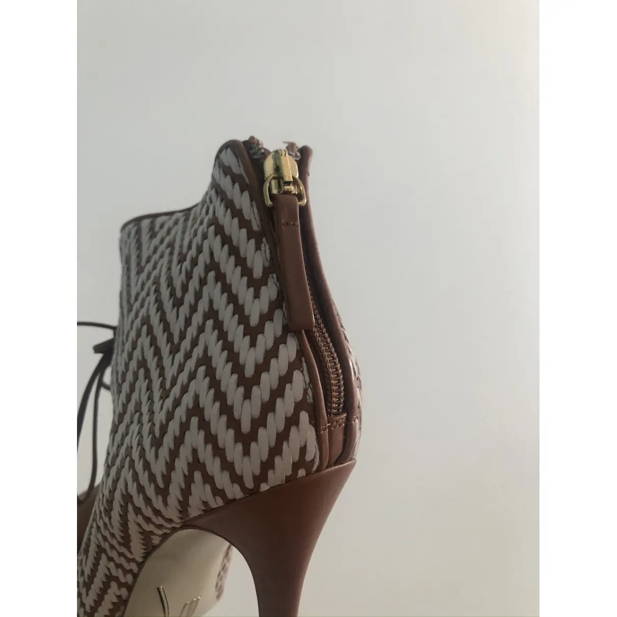 Leather heels Daniele Michetti