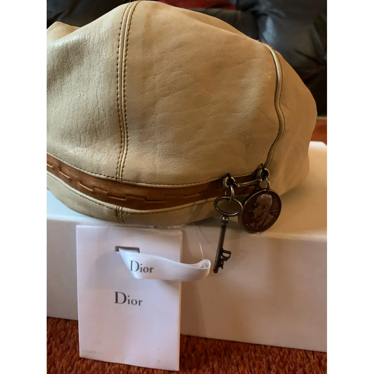 Buy Dior Leather cap online