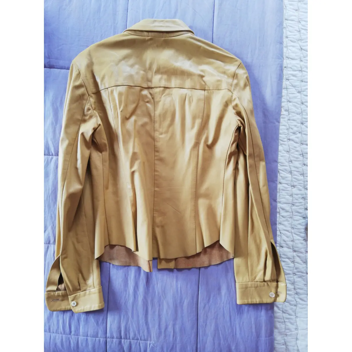 Buy Faconnable Leather top online