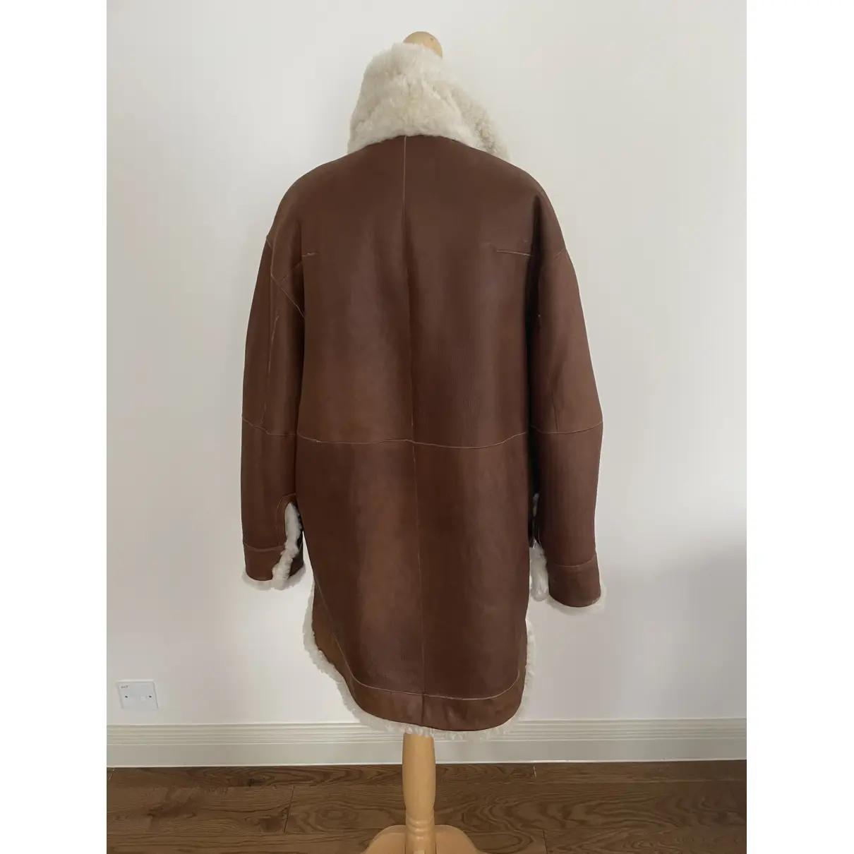 Leather coat Isabel Marant