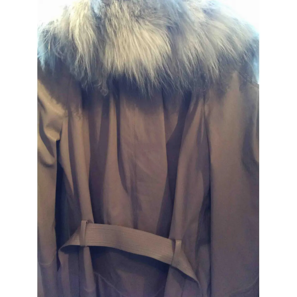 Leather coat Jitrois