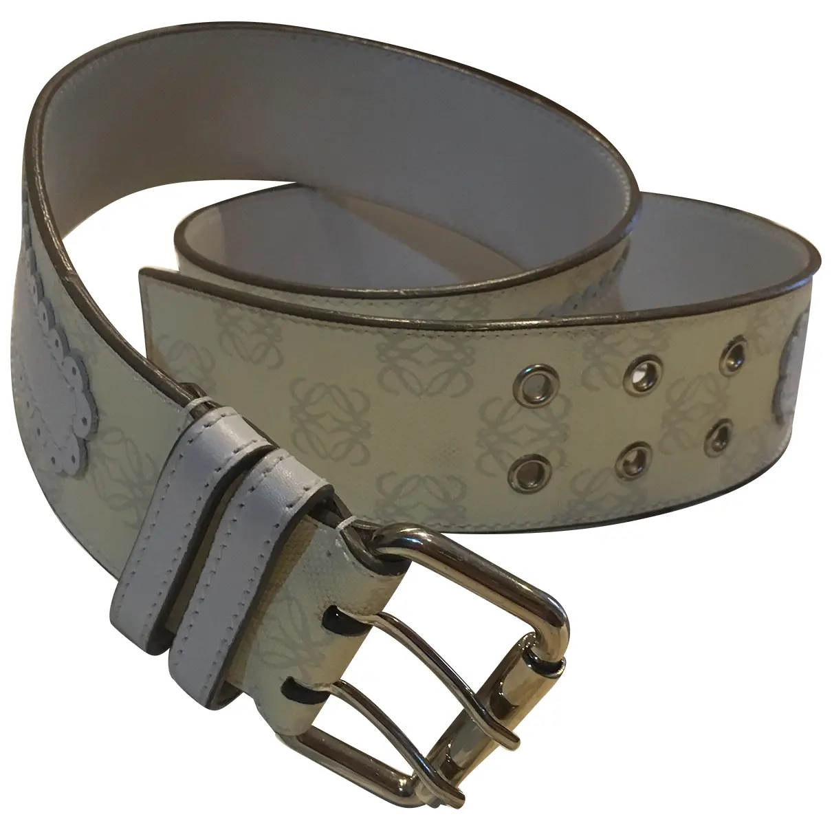 Leather belt Loewe - Vintage