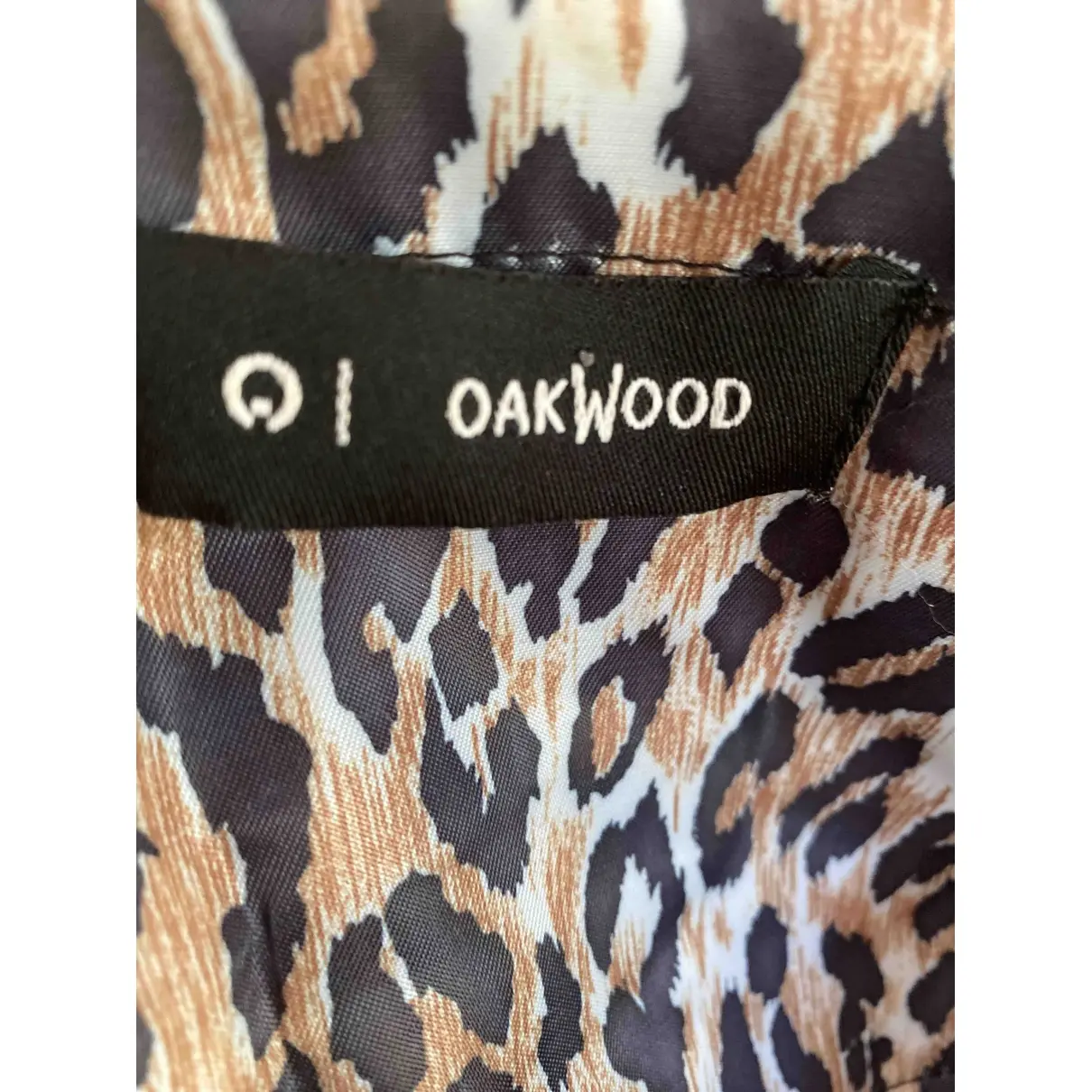 Leather short vest Oakwood