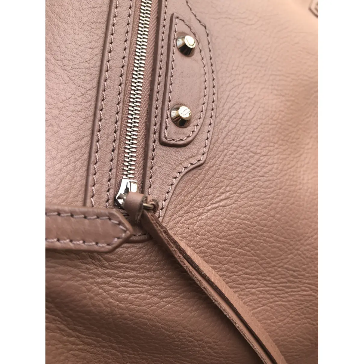 Papier leather handbag Balenciaga