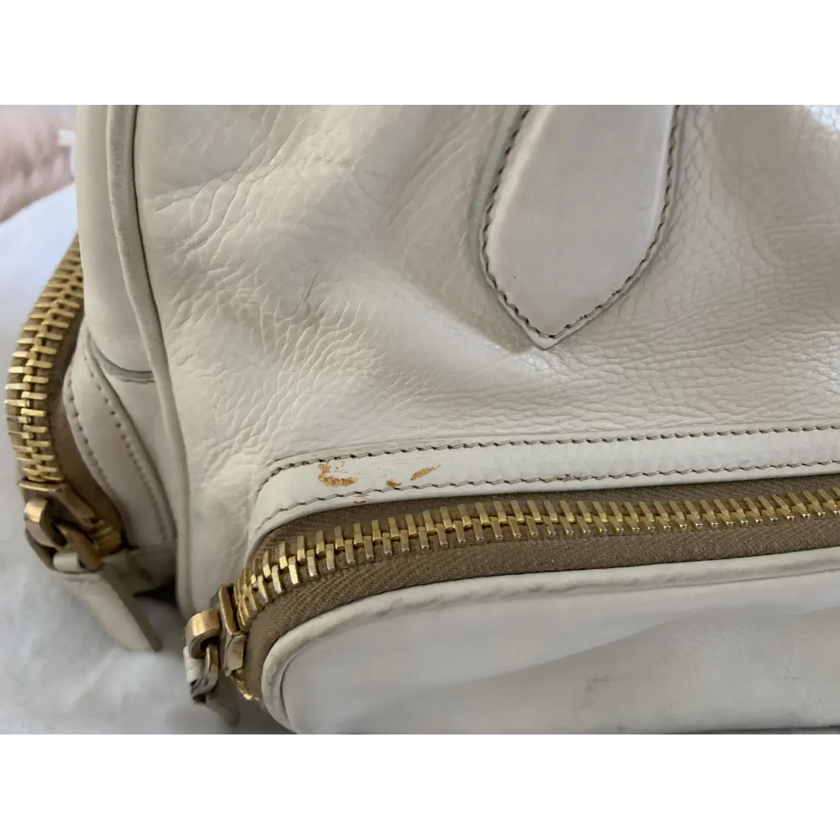 Buy Prada Leather bowling bag online