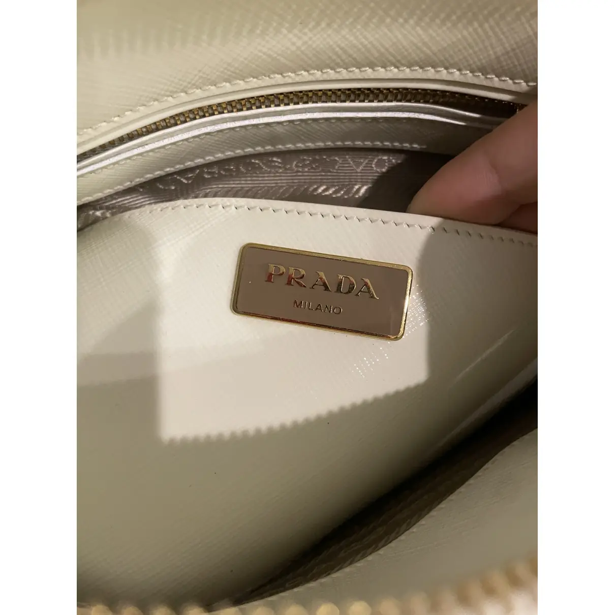 Promenade leather handbag Prada