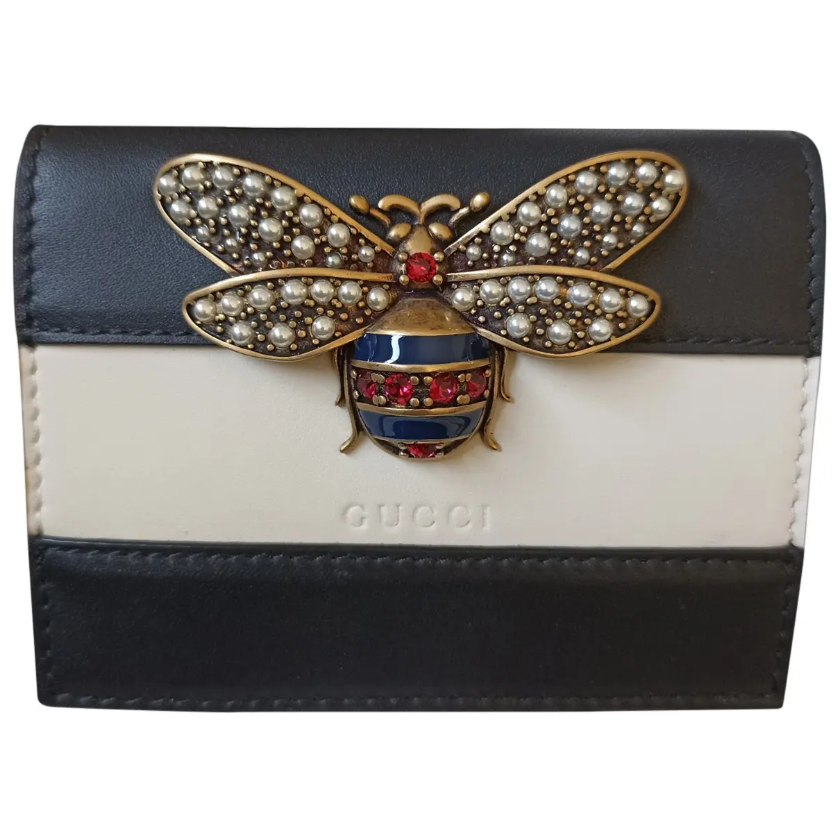 Queen Margaret leather wallet Gucci