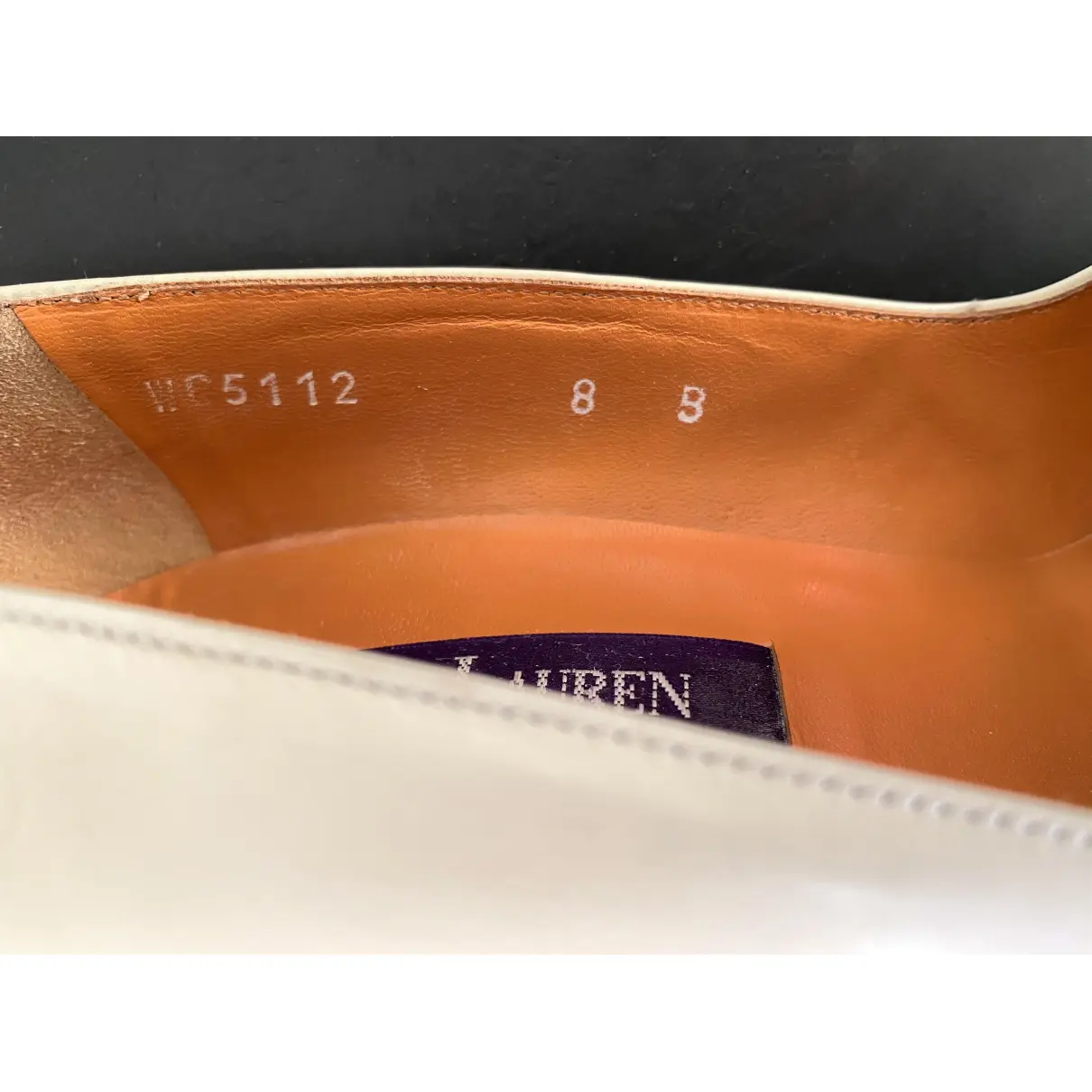 Leather heels Ralph Lauren Purple Label