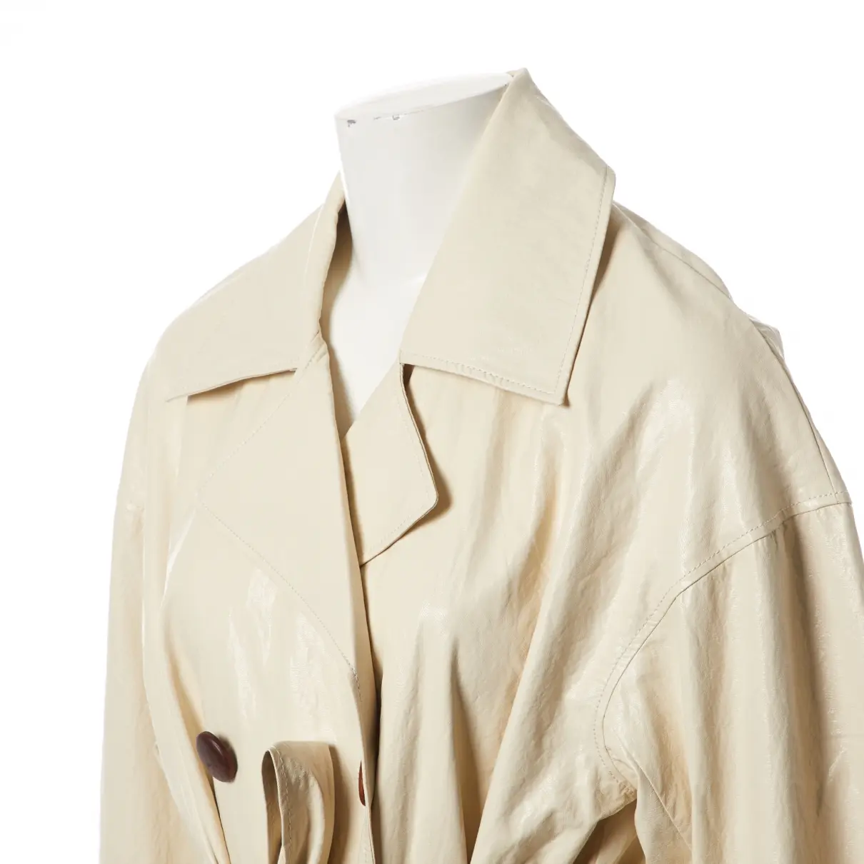 Buy Rejina Pyo x Vestiaire Collective Leather trench coat online
