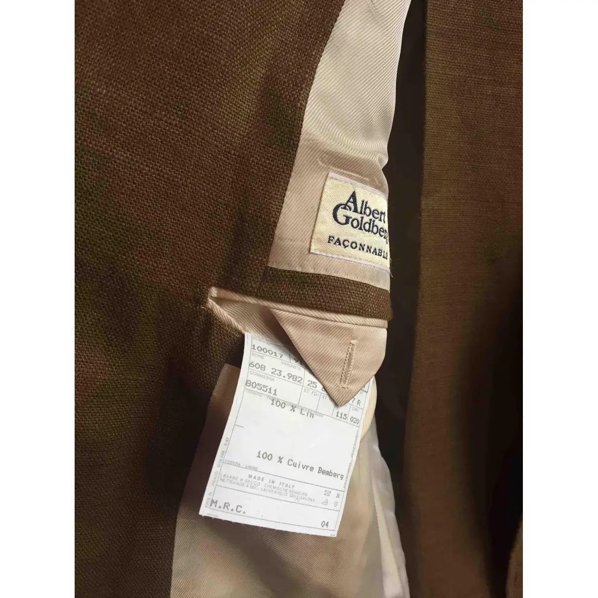 Buy Faconnable Linen suit online